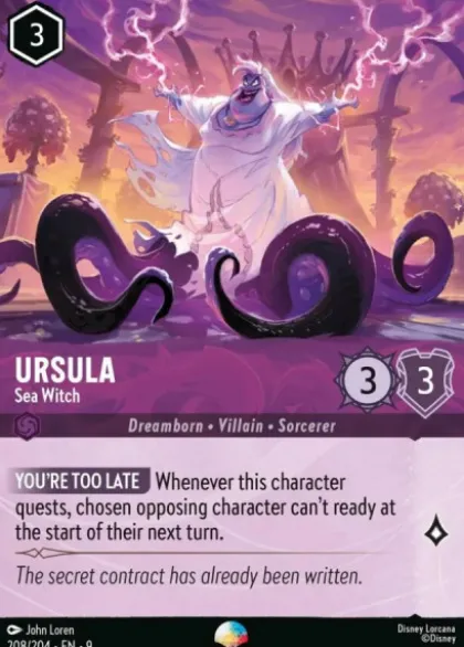 Ursula, Sea Witch (foil) (borderless) - Fabled
