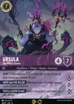 Ursula, Sea Witch Queen (foil) (borderless) - Promo Set 1