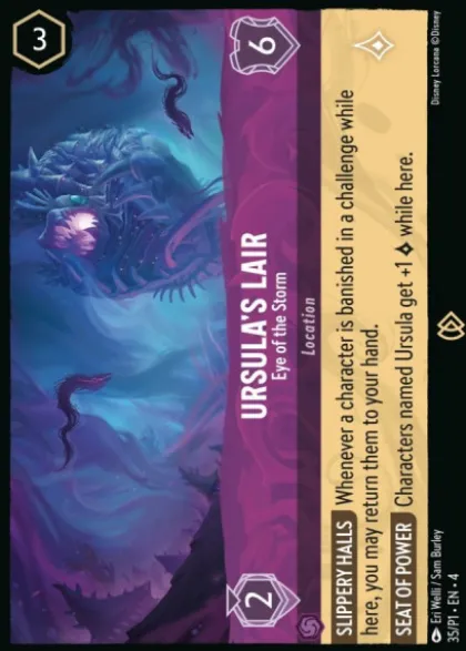 Ursula's Lair, Eye of the Storm (foil) - Promo Set 1