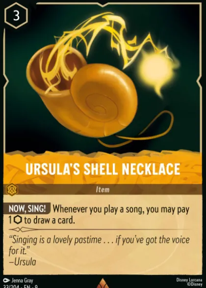 Ursula's Shell Necklace - Fabled