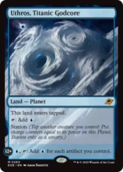 Uthros, Titanic Godcore (foil) - Edge of Eternities