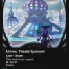 Uthros, Titanic Godcore (#380) (galaxy foil) (borderless) - Edge of Eternities