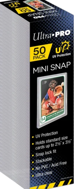 UV Mini Snap Card Holder (50 stuks)