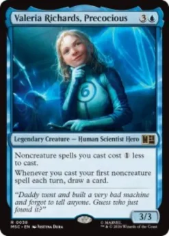 Valeria Richards, Precocious (surge foil) - Marvel Super Heroes Commander
