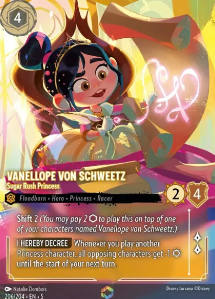 Vanellope von Schweetz, Sugar Rush Princess (foil) (borderless) - Shimmering Skies