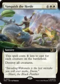 Vanquish the Horde (extended art) - Marvel Super Heroes Commander Varianten