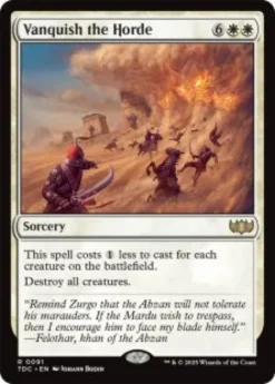 Vanquish the Horde - Tarkir: Dragonstorm Commander