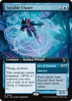 Variable Chaser (foil) (extended art) - Reality Fracture Varianten