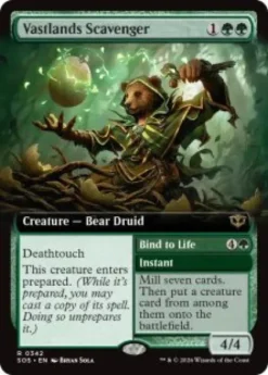 Vastlands Scavenger (foil) (extended art) - Secrets of Strixhaven Varianten