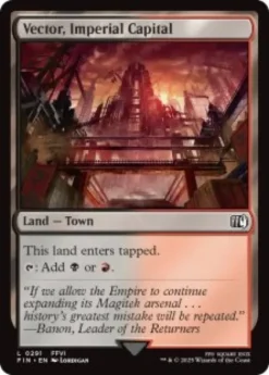 Vector, Imperial Capital (foil) - Final Fantasy