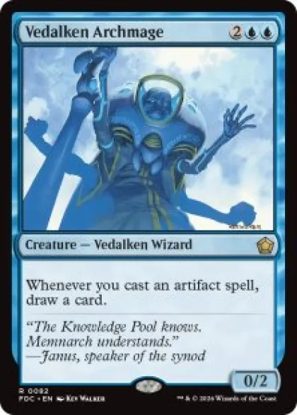 Vedalken Archmage - Foundations Commander Decks