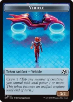Vehicle token (foil) (3/2) - Aetherdrift