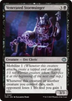 Venerated Stormsinger (foil) - Tarkir: Dragonstorm