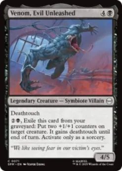Venom, Evil Unleashed (foil) - Marvel's Spider-Man