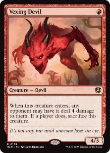 Vexing Devil (foil) - Innistrad Remastered