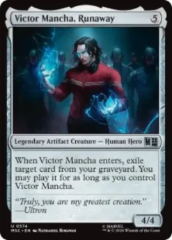 Victor Mancha, Runaway - Marvel Super Heroes Commander