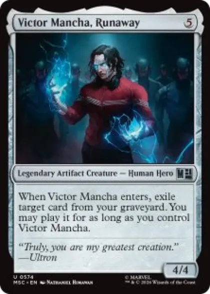 Victor Mancha, Runaway - Marvel Super Heroes Commander