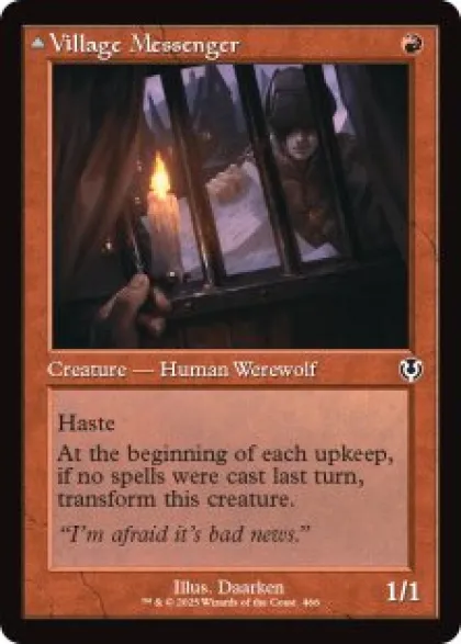 Village Messenger (showcase) - Innistrad Remastered Varianten
