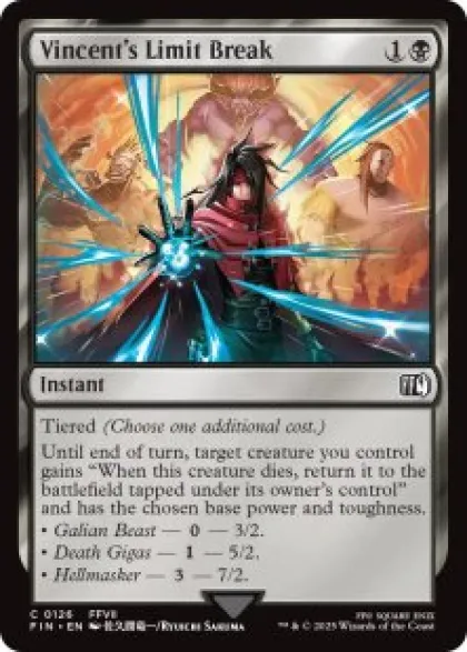Vincent's Limit Break (foil) - Final Fantasy