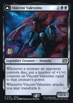 Vincent Valentine (foil) - Final Fantasy Prerelease Promo's