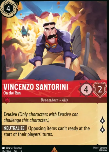 Vincenzo Santorini, On the Run (foil) - Wilds Unknown