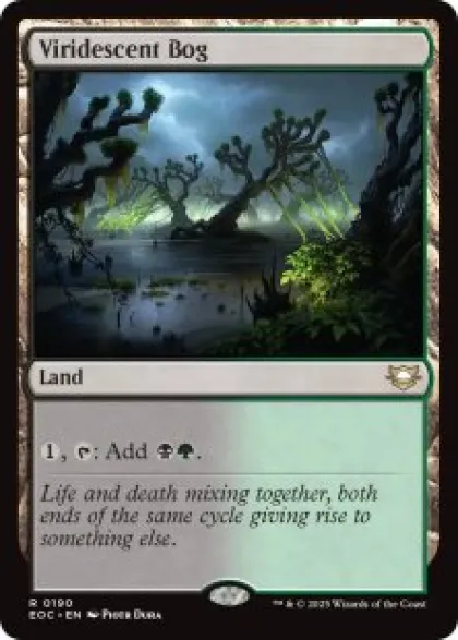 Viridescent Bog - Edge of Eternities Commander