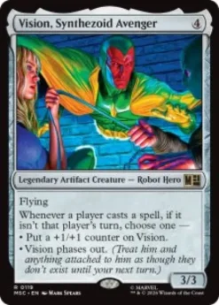 Vision, Synthezoid Avenger - Marvel Super Heroes Commander
