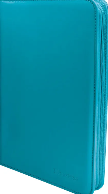 Vivid 9 Pocket Zippered Pro Binder - Teal
