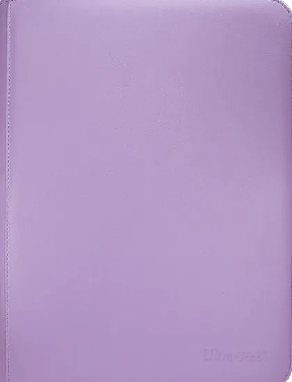 Vivid 9 Pocket Zippered Pro Binder - Purple