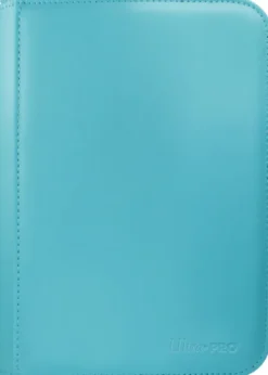 Vivid 4 Pocket Zippered Pro Binder - Light Blue