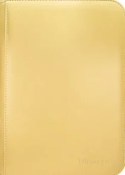Vivid 4 Pocket Zippered Pro Binder - Yellow