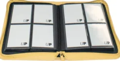 Vivid 4 Pocket Zippered Pro Binder - Yellow
