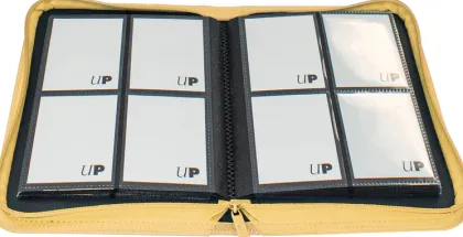 Vivid 4 Pocket Zippered Pro Binder - Yellow