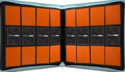 Vivid Pro 12 Pocket Zippered Binder: Light Blue