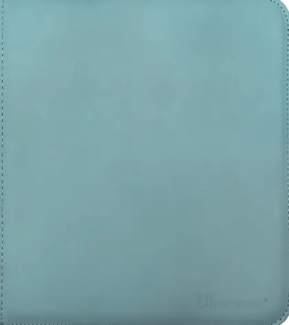 Vivid Pro 12 Pocket Zippered Binder: Light Blue