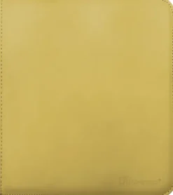 Vivid Pro 12 Pocket Zippered Binder: Yellow