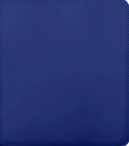 Vivid Pro 12 Pocket Zippered Binder: Blue