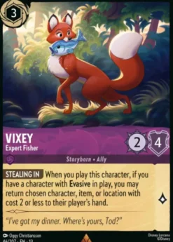 Vixey, Expert Fisher - Attack of the Vine