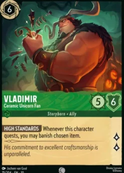 Vladimir, Ceramic Unicorn Fan - Whispers in the Well