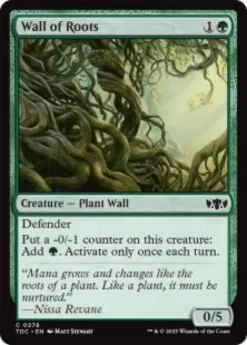 Wall of Roots - Tarkir: Dragonstorm Commander