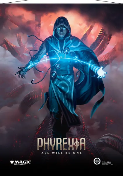 Wall Scroll Phyrexia: All Will Be One - Jace, the Perfected Mind