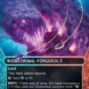 Wandering Fumarole (#45) (foil) (borderless) - Edge of Eternities Stellar Sights