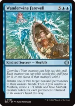 Wanderwine Farewell (foil) - Lorwyn Eclipsed