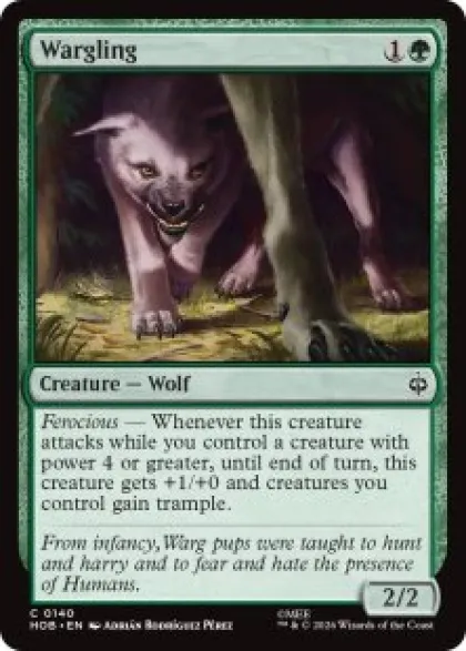 Wargling - The Hobbit