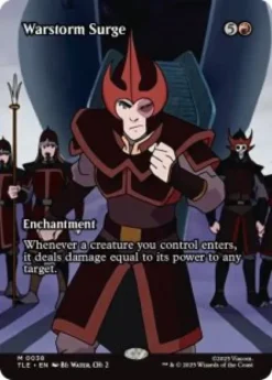Warstorm Surge (foil) (borderless) - Avatar: The Last Airbender Eternal Varianten
