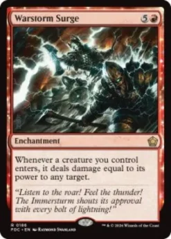 Warstorm Surge - Foundations Commander Decks