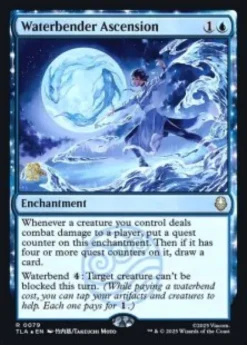 Waterbender Ascension (foil) - Avatar: The Last Airbender Prerelease Promo's