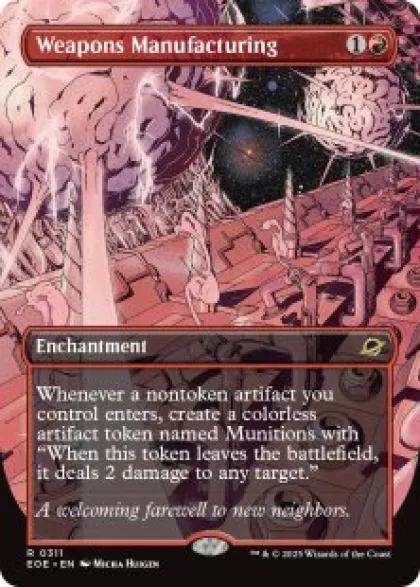 Weapons Manufacturing (borderless) - Edge of Eternities Varianten