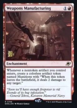 Weapons Manufacturing (foil) - Edge of Eternities prerelease Promo's
