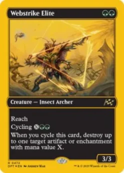 Webstrike Elite (#472) (first-place foil) - Aetherdrift First-Place Box Toppers